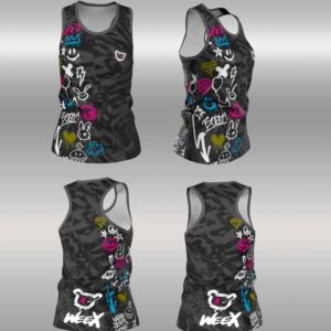 TankTop DryTEK® Grafiti Dark
